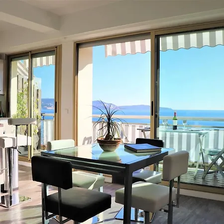 Appartement 2p Neuf Vue Promenade Des / Tram 10min Centre Nice